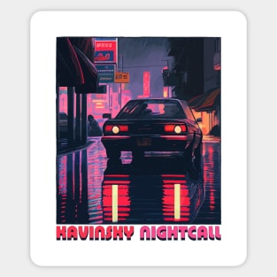 Kavinsky  • • • • Retro Style Original Fan Design Sticker